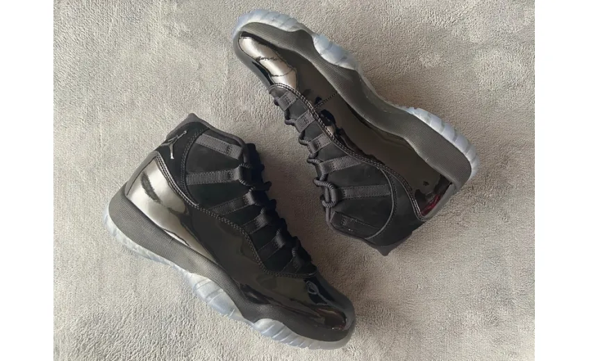 Reps StockX Shoes Air Jordan 11 Retro “Cap and Gown Black 378037-005??