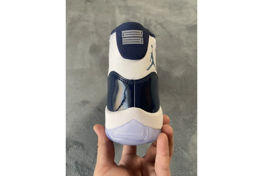 Reps StockX Shoes Air Jordan 11 Retro UNC Win Like 82 Black White 378037-123??