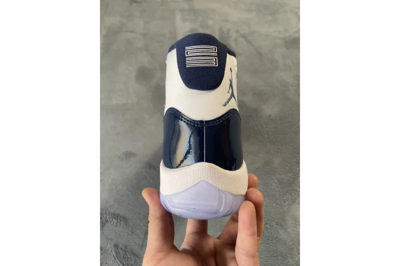 Reps StockX Shoes Air Jordan 11 Retro UNC Win Like 82 Black White 378037-123??