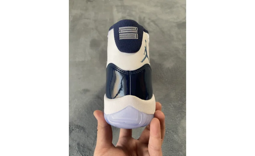 Reps StockX Shoes Air Jordan 11 Retro UNC Win Like 82 Black White 378037-123??