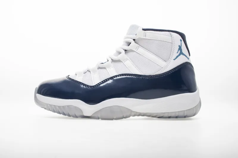 Reps StockX Shoes Air Jordan 11 “Midnight Navy” Black White 378037-123??