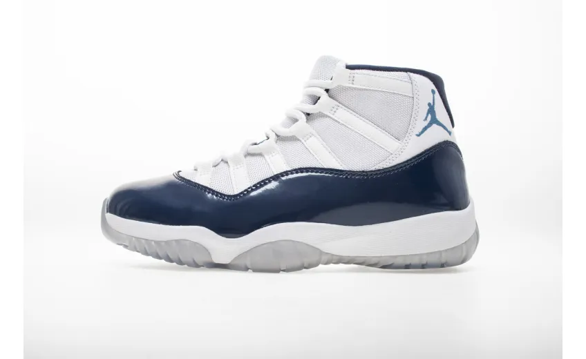 Reps StockX Shoes Air Jordan 11 “Midnight Navy” Black White 378037-123??