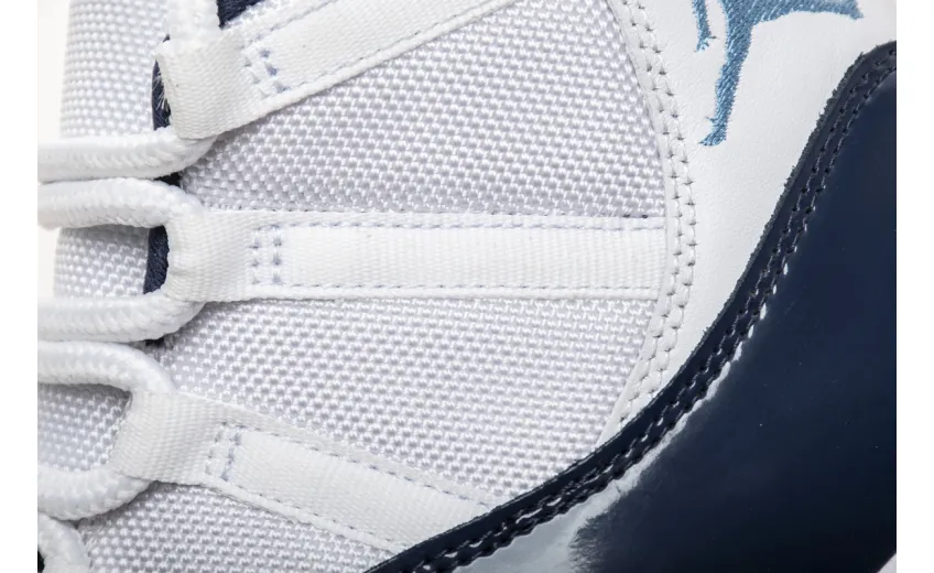 Reps StockX Shoes Air Jordan 11 “Midnight Navy” Black White 378037-123??
