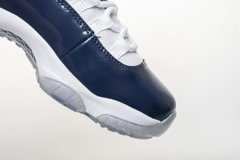 Reps StockX Shoes Air Jordan 11 “Midnight Navy” Black White 378037-123??