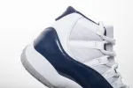 Reps StockX Shoes Air Jordan 11 “Midnight Navy” Black White 378037-123??