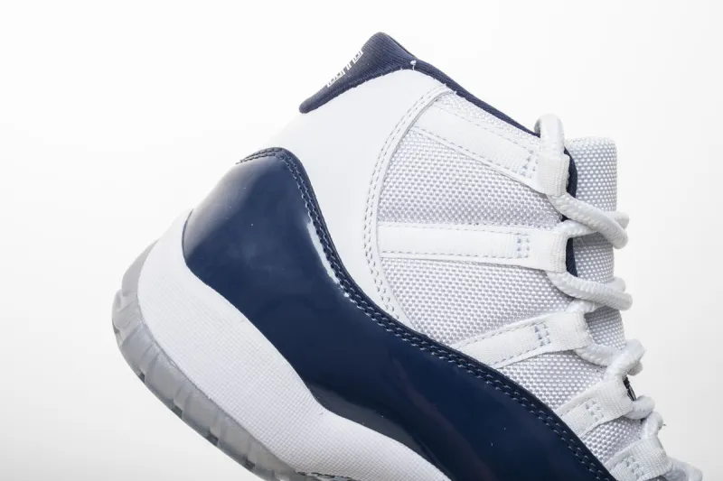 Reps StockX Shoes Air Jordan 11 “Midnight Navy” Black White 378037-123??