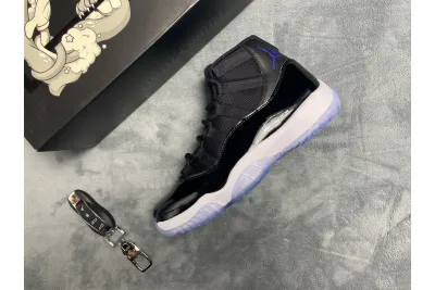  Air Jordan 11 Space Jam Black 378037-003 02