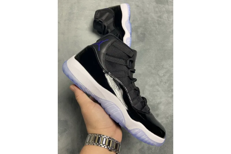 Reps StockX Shoes Air Jordan 11 Space Jam Black 378037-003??