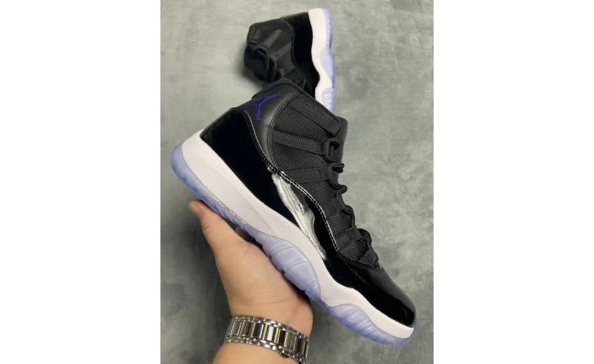 Reps StockX Shoes Air Jordan 11 Space Jam Black 378037-003??