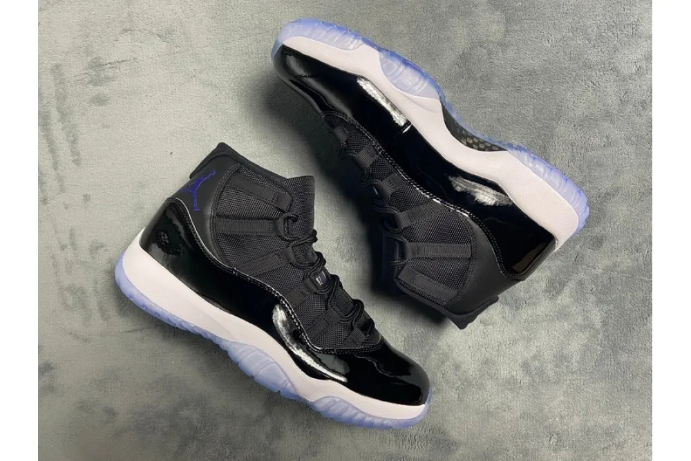 Reps StockX Shoes Air Jordan 11 Space Jam Black 378037-003??