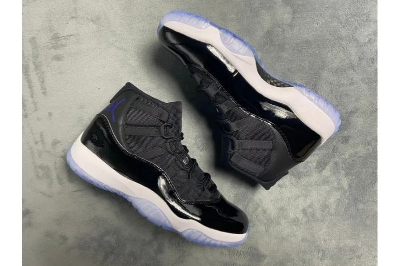 Reps StockX Shoes Air Jordan 11 Space Jam Black 378037-003??