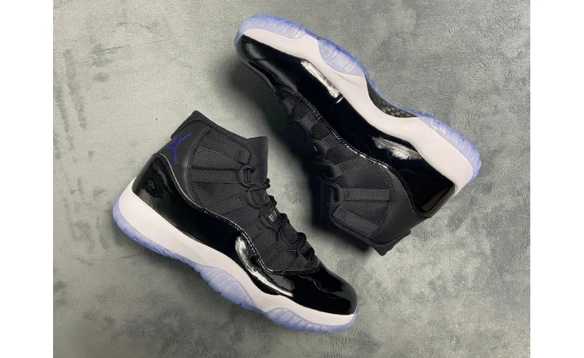 Reps StockX Shoes Air Jordan 11 Space Jam Black 378037-003??