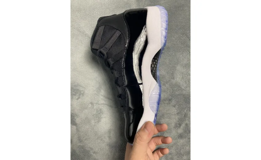 Reps StockX Shoes Air Jordan 11 Space Jam Black 378037-003??
