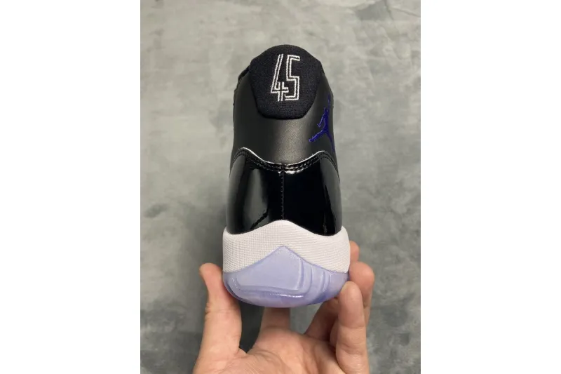 Reps StockX Shoes Air Jordan 11 Space Jam Black 378037-003??