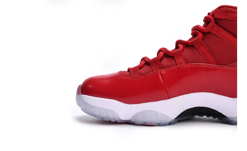 Reps StockX Shoes Air Jordan 11 Retro Win Like 96 Red 378037-623??