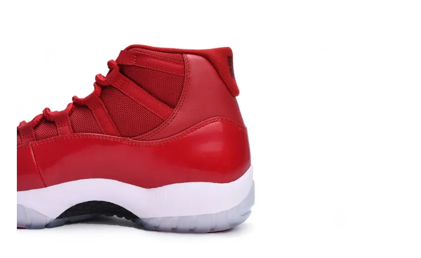 Reps StockX Shoes Air Jordan 11 Retro Win Like 96 Red 378037-623??