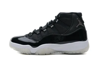  Air Jordan 11 25th Anniversary Black Silver Eyelets CT8012-011 01