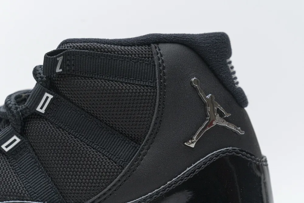 Reps StockX Shoes Air Jordan 11 25th Anniversary Black Silver Eyelets CT8012-011??