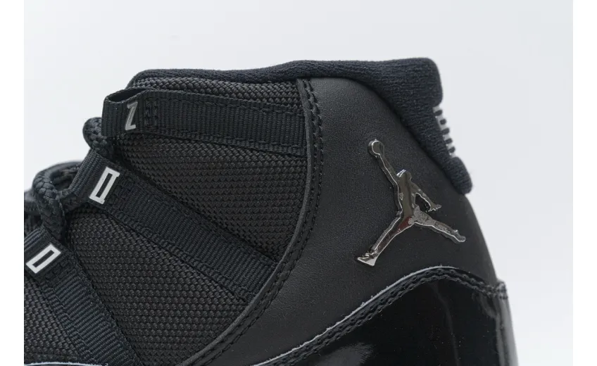 Reps StockX Shoes Air Jordan 11 25th Anniversary Black Silver Eyelets CT8012-011??