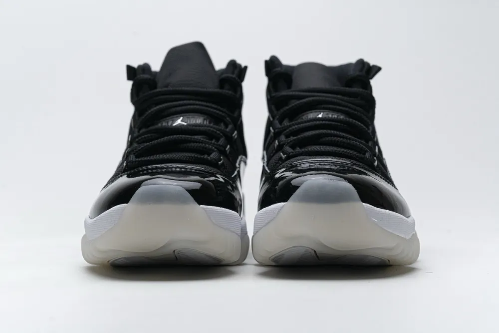Reps StockX Shoes Air Jordan 11 25th Anniversary Black Silver Eyelets CT8012-011??