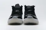 Reps StockX Shoes Air Jordan 11 25th Anniversary Black Silver Eyelets CT8012-011??