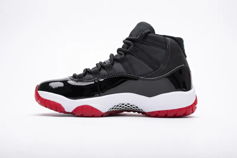 Reps StockX Shoes Air Jordan 11 Retro “Bred 2019” Black Red 378037-061??