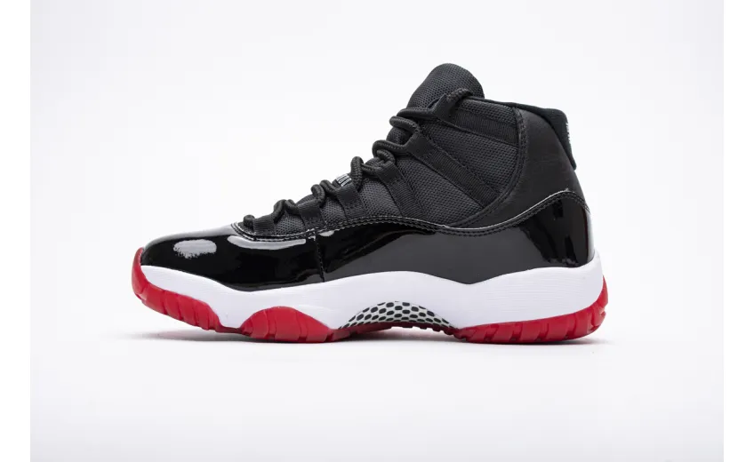 Reps StockX Shoes Air Jordan 11 Retro “Bred 2019” Black Red 378037-061??