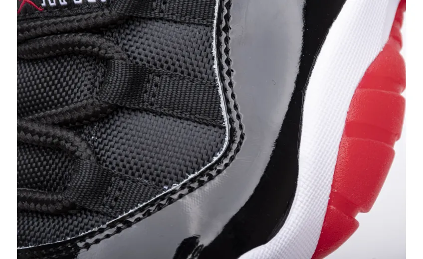 Reps StockX Shoes Air Jordan 11 Retro “Bred 2019” Black Red 378037-061??