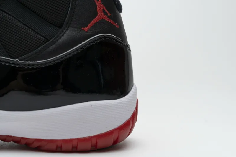 Reps StockX Shoes Air Jordan 11 Retro “Bred 2019” Black Red 378037-061??