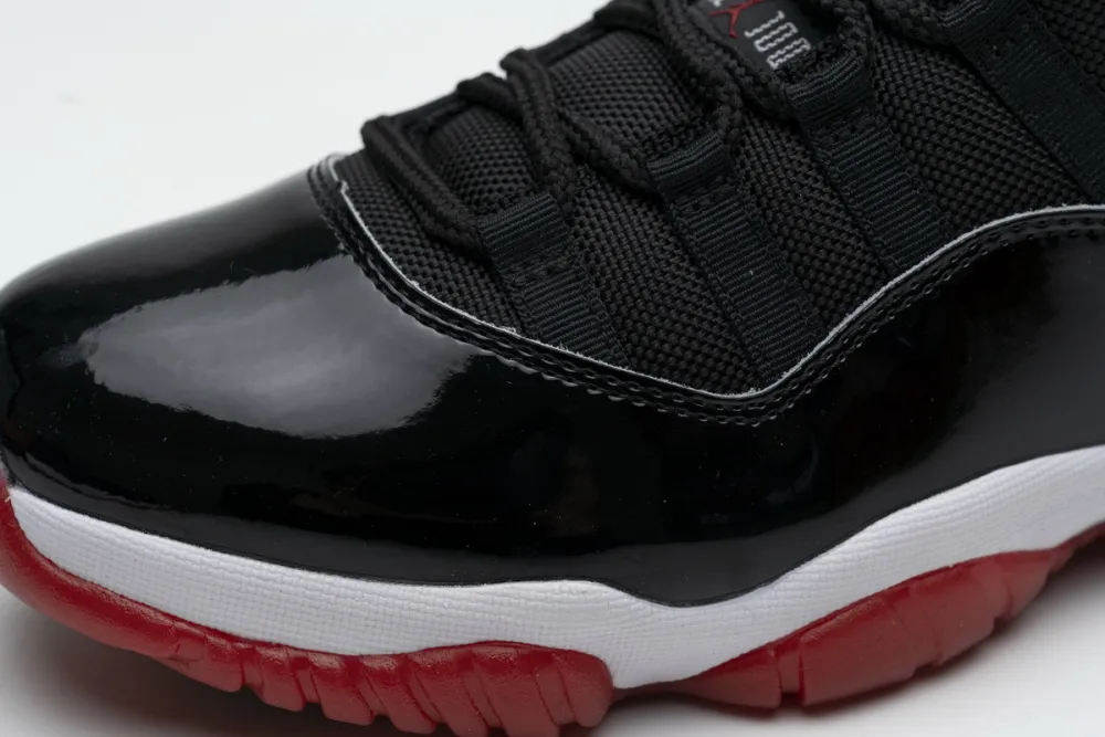 Reps StockX Shoes Air Jordan 11 Retro “Bred 2019” Black Red 378037-061??