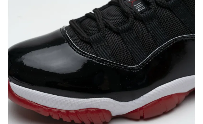 Reps StockX Shoes Air Jordan 11 Retro “Bred 2019” Black Red 378037-061??