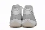 jordan 11 retro white metallic silver reps