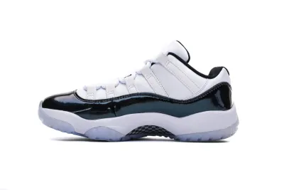  Air Jordan 11 Emerald Easter Black White 528895-145 01