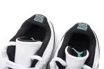 Reps StockX Shoes Air Jordan 11 Emerald Easter Black White 528895-145??