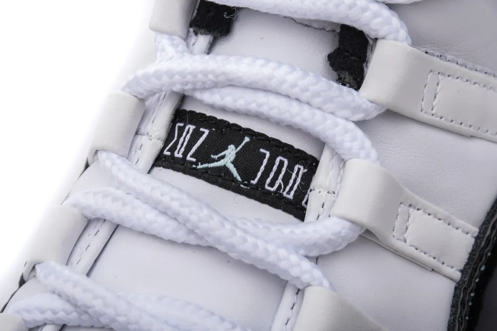 Reps StockX Shoes Air Jordan 11 Emerald Easter Black White 528895-145??