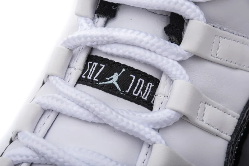 Reps StockX Shoes Air Jordan 11 Emerald Easter Black White 528895-145??