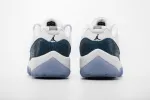 fake jordan 11 low snake navy