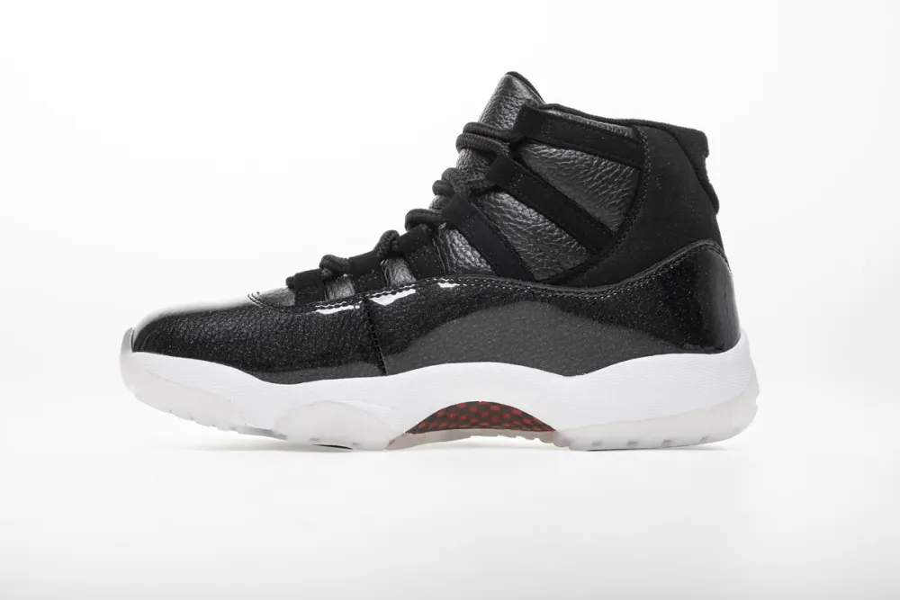 Reps StockX Shoes Air Jordan 11 "72-10" Black 378037-002??