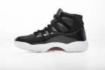 Reps StockX Shoes Air Jordan 11 "72-10" Black 378037-002??