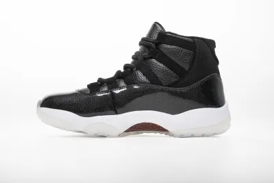  Air Jordan 11 "72-10" Black 378037-002 01
