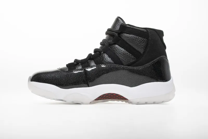 Reps StockX Shoes Air Jordan 11 "72-10" Black 378037-002??