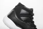 Reps StockX Shoes Air Jordan 11 "72-10" Black 378037-002??