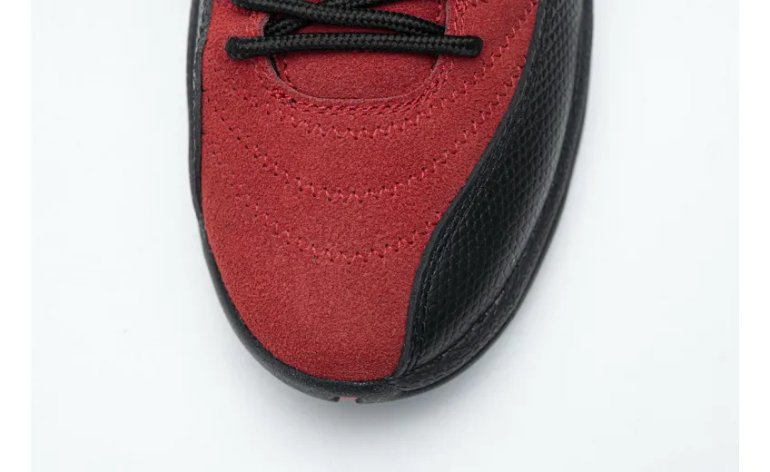 Reps StockX Shoes Air Jordan 12 Retro Reverse Flu Game Black Red CT8013-602??