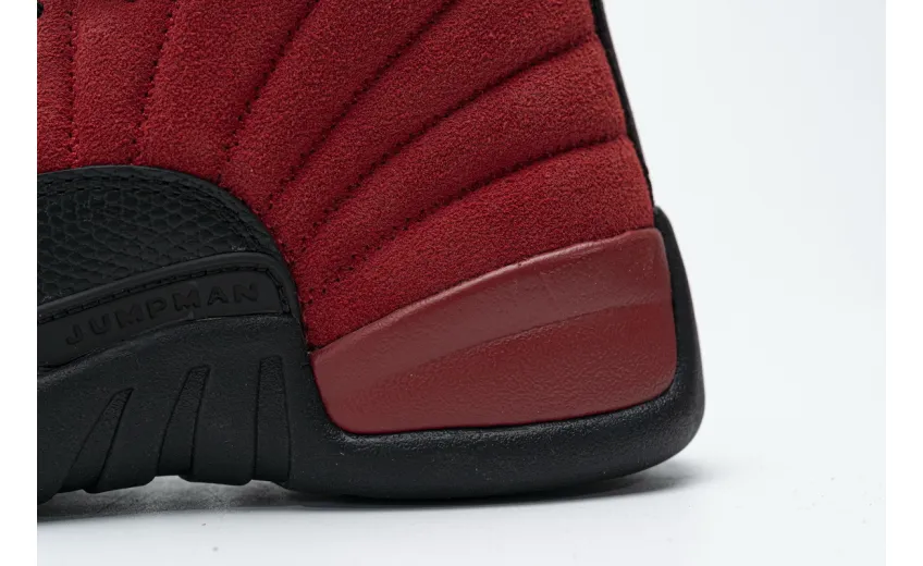 Reps StockX Shoes Air Jordan 12 Retro Reverse Flu Game Black Red CT8013-602??