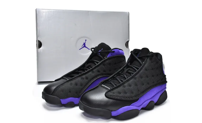 fake jordan 13 court purple