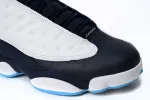 fake jordan 13 white dark powder blue