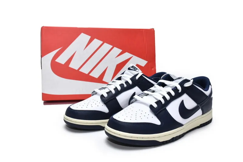 Reps StockX Shoes Nike Dunk Low Vintage Navy DD1503-115??