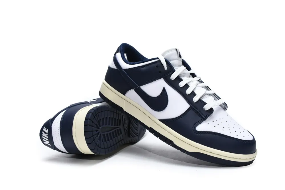 Reps StockX Shoes Nike Dunk Low Vintage Navy DD1503-115??