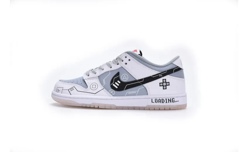 Reps StockX Shoes Nike Dunk Low TeamB Gray DD1768-400??