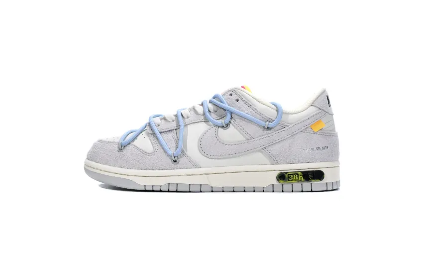 fake dunk low off white lot 38